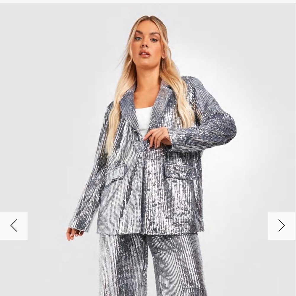 Sequin Blazer from Boohoo NWT